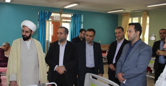 دیدار هیئت مدیره بانک رفاه کارگران از بیمارستان میلاد شهریار
