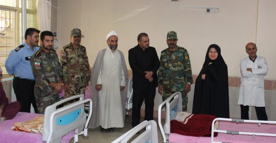 پدافند ارتش در بیمارستان میلاد شهریار