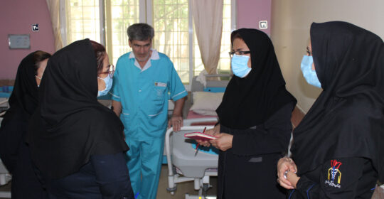انجام فرایند اعتبار بخشی در بیمارستان میلاد شهریار توسط ارزیابان وزارت بهداشت