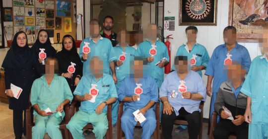 برگزاری کلاس آموزشی بهداشت دست ویژه کارکنان و بیماران بیمارستان میلاد شهریار