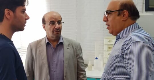 حضور سرپرست توسعه مدیریت و منابع شرکت متد در بیمارستان میلاد شهریار