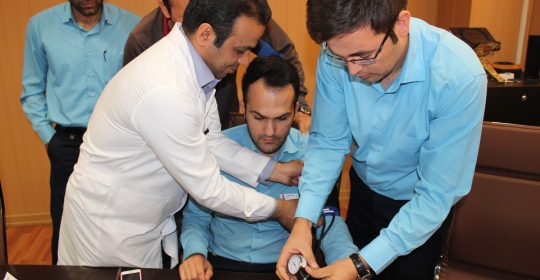 کلاس آموزش جامع فشار خون در بیمارستان میلاد شهریار