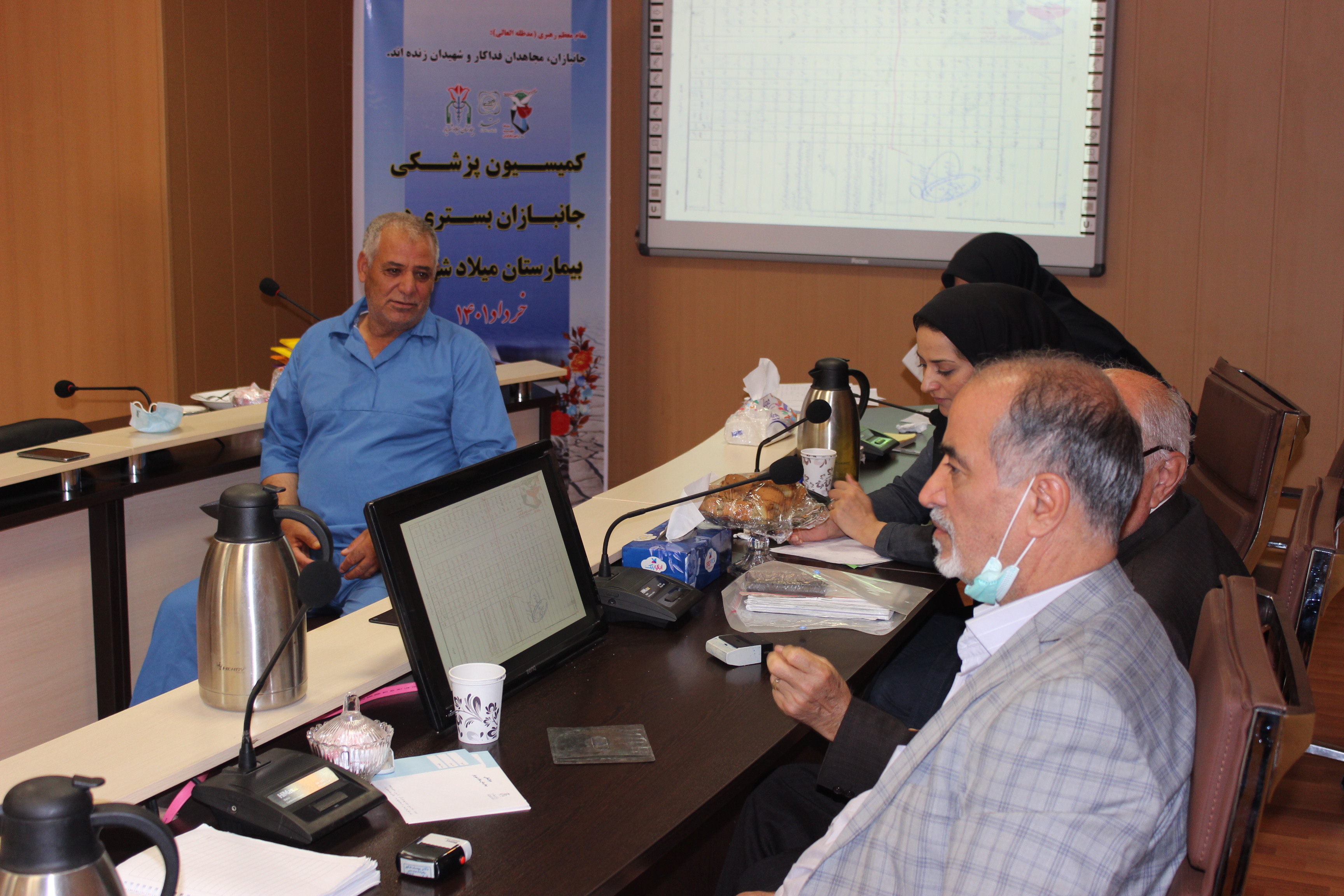 کمیسیون پزشکی ایثارگران بیمارستان میلاد شهریار، برای اولین بار در این مرکز برگزار شد